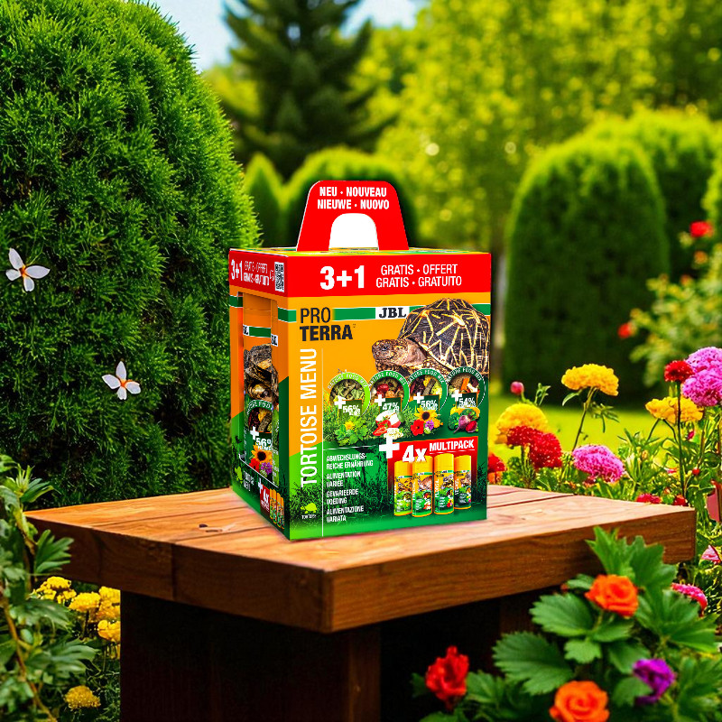 JBL ProTerra Landschildkröten Menue